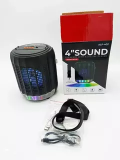 Parlante Bluetooth Mixor 4" Mod 402 Con Correa - comprar online