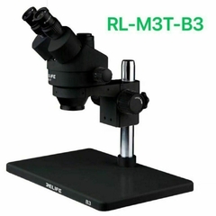Trinocular Microscopio Relife M3T-B3 Negro