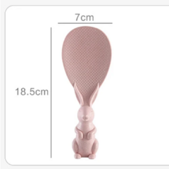 Cuchara en forma de conejo en internet