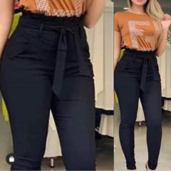 Imagen de Pantalón strech sexi con moño