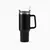 Copo Térmico Grande 1200 Ml Canudo Parede Dupla - PRETO