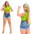 Bermuda Feminina Jeans Cós Alto: elegância casual na internet