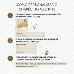 KIT CHAPÉU + BOLSA BUZIOS - comprar online