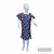 Vestido Azul com Flores na internet
