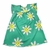 Vestido Verde Com Emoji de Girassol - comprar online
