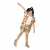 Conjunto Com Blusa Kimono de Borboletas e Flores Coloridas