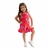 Vestido Vermelho com Borboletas , Flores e Corações - comprar online