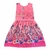 Vestido Temático Rosa Jardim Encantado