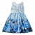 Vestido Temático Princesa Cinderela Azul