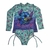 Conjunto Roupa de Banho Proteção UV 50 Stitch Feminino - comprar online