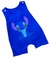 Jardineira Para Bebê Stitch Body 100% Algodão