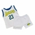 Conjunto Para Bebês dos lakers 100% Algodão Branco e Azul