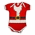 Body 100% Algodão do Papai Noel de Natal Mesversário.