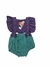 Romper Da Ariel Pequena Sereia Para Bebê Feminino. - comprar online