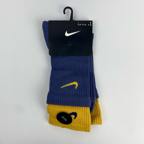 Nike Everyday Plus Cushioned Azul Marinho / Amarelo