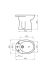 Bidet Andina 3 Agujeros Ferrum (Sin Grifería) - comprar online
