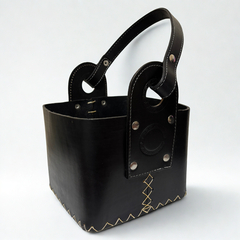 CANASTA DE CUERO - comprar online