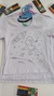 Camiseta de Colorir Pá Binka Astronauta - comprar online