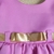 Vestido Baby Luxo Fita Dourada - Lindinhos Moda Infantil