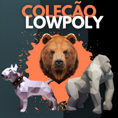 Banner da categoria Coleção LowPoly