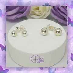 Aros pasantes bolita