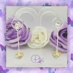 Aros pasantes de cristal