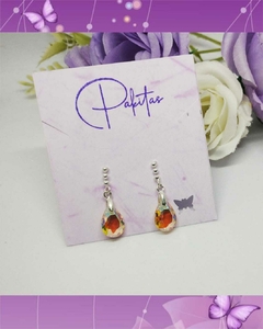 Aros pasantes de cristal