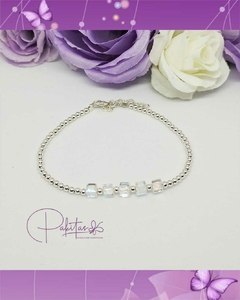 Pulsera con cristales