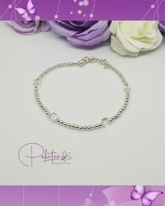 Pulsera con cristales