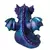Incensário Cascata Dragão Baby Azul 12cm na internet