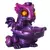Incensário Cascata Dragão Baby Roxo 12cm - comprar online