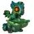 Incensário Cascata Dragão Baby Verde 12cm - comprar online