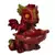 Incensário Cascata Dragão Baby Vermelho 12cm - comprar online