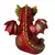 Incensário Cascata Dragão Baby Vermelho 12cm na internet