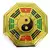 Baguá Feng Shui Dourado 17cm - Yin Yang