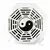 Bagua Talismã Ying Yang 9cm