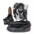 Incensário Cascata Bruxa com Coruja 10cm - Prateado - comprar online