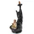 Incensário Cascata Monge na Flor de Lótus com Caixa Decorativa 24cm na internet