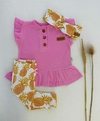 Trio Gonper´s Remera+calza+vincha