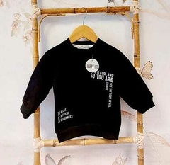 Buzo Black Happy Life