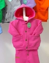 Campera Algodon Frizada con capucha