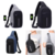 Mochila Bolso Cruzado Bandolera Usb Antirrobo Impermeable