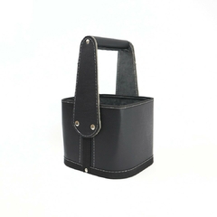 canasta cuerina rigida - comprar online