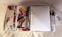 Agenda con broche en internet