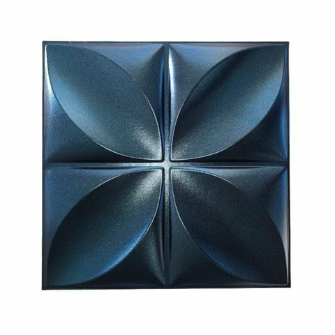 Placa 3D Flor Magic BLUE