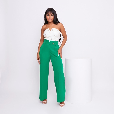 Calça Pantalona Alfaiataria