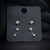 Brinco de prata Ear Cuff estrelas em zircônia - comprar online