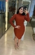 Vestido Eliza Manga longa na internet