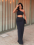 Vestido Um Ombro Preto Zuri - comprar online
