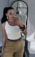 Blusa Um Ombro Off Maitê - Leticia Assunção